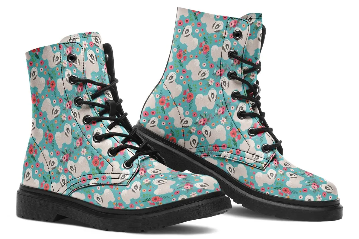 Havanese Flower Boots