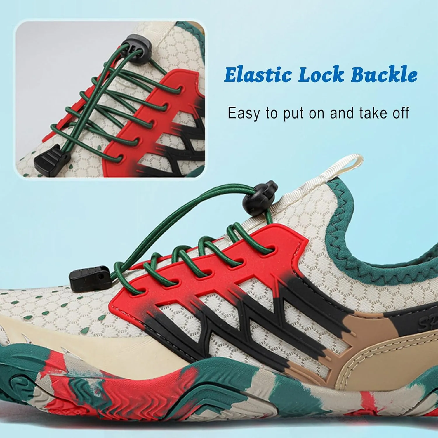 Hike Barefoot Shoes for Women Men, Pro Barefoot Shoes with Wide Toe Box for Hiking, Walking, Non-Slip Breathable Lightweight Water Shoes Unisex