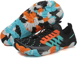Hike Barefoot Shoes for Women Men, Pro Barefoot Shoes with Wide Toe Box for Hiking, Walking, Non-Slip Breathable Lightweight Water Shoes Unisex