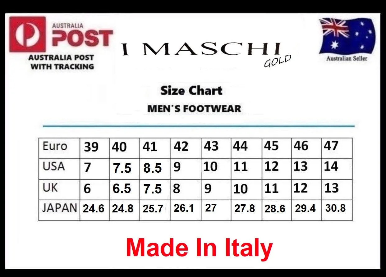 Imaschi Gold 1108 Dark Brown Leather Dacca T.Moro Loafers Slip On Shoes Made In Italy