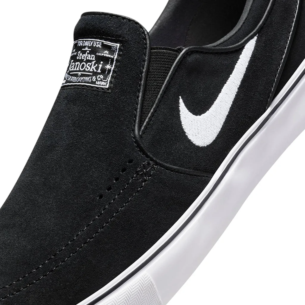 Janoski  Slip - Black/Black/Black/White