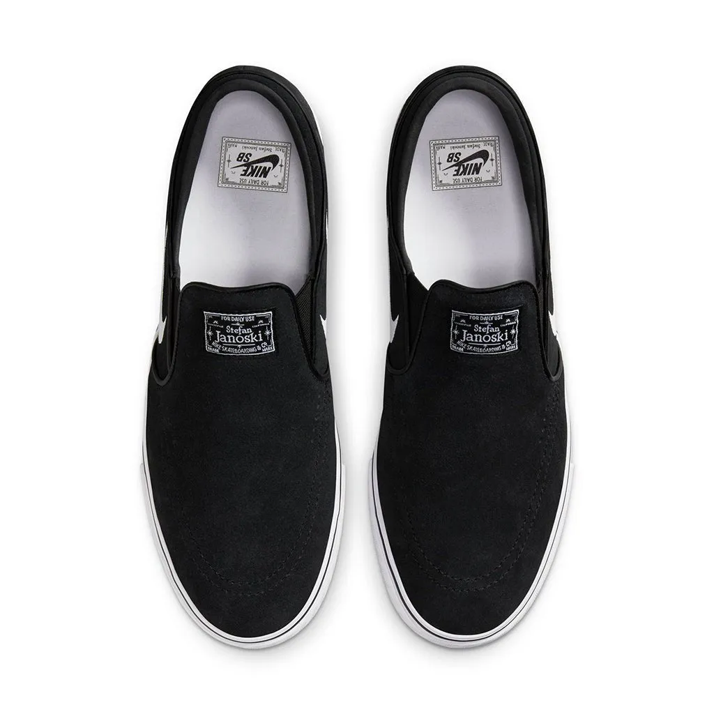 Janoski  Slip - Black/Black/Black/White