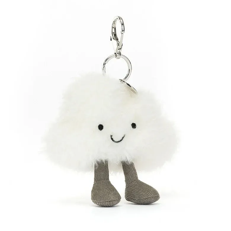 Jellycat amuseable cloud bag charm