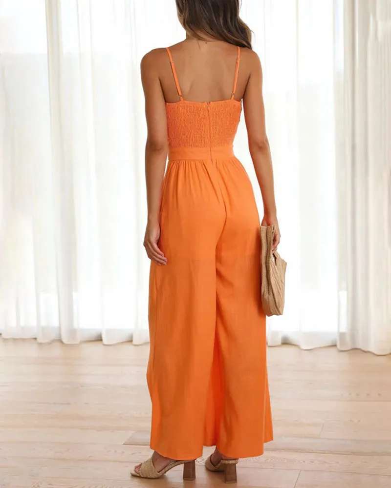 Jholine - Classic Summer Jumpsuit