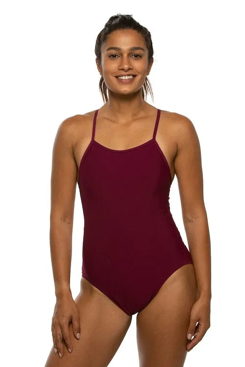 JOLYN Belle Onesie- Cabernet