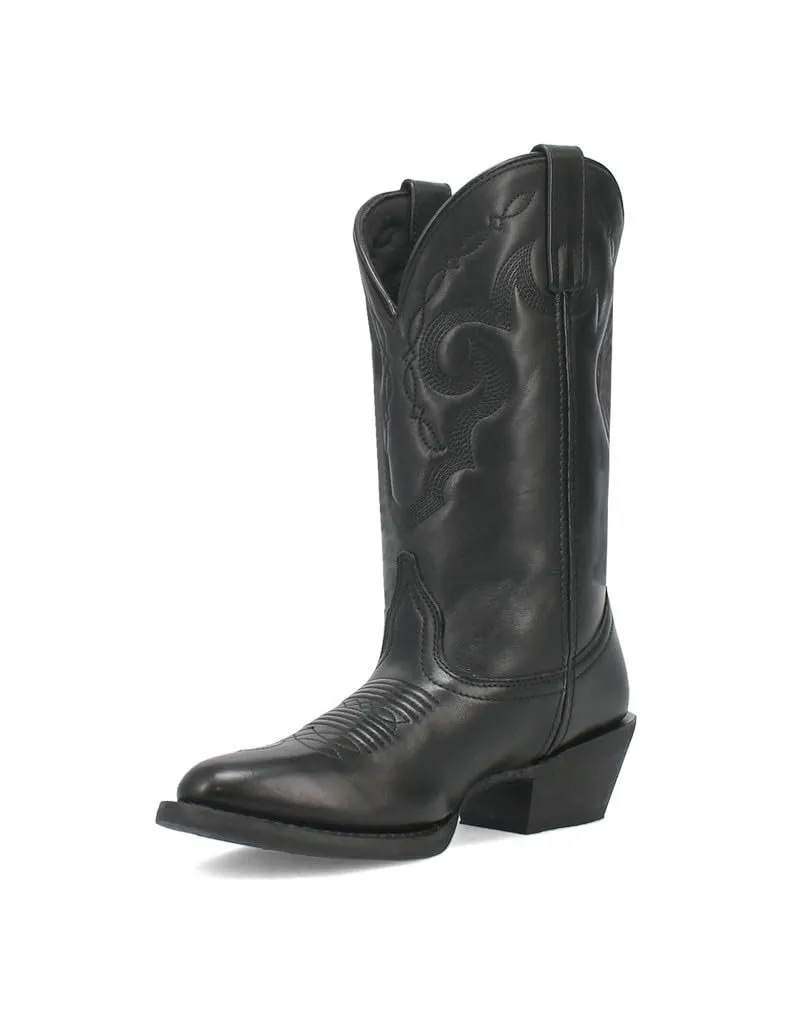 Laredo Women's Maxine Black Round Toe Western Boots