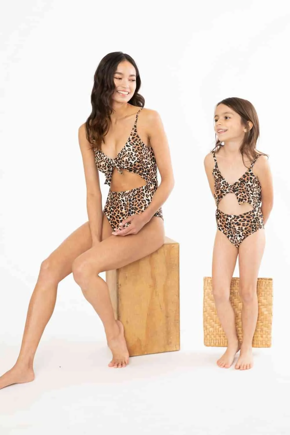 Leopard Print OnePiece Swimsuit