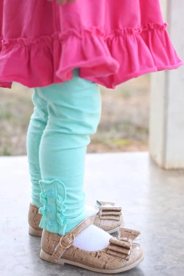 [Light Cork] Bow Shoes