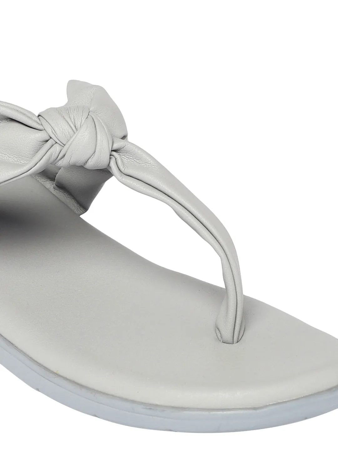 Lillian Grey Flats