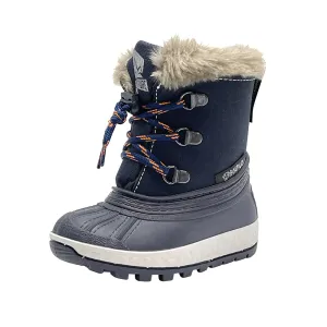 Manbi Kids Nanouk Snow Boots (Navy)