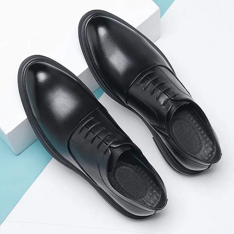 Men's Leather Trendy Versatile Casual Shoes