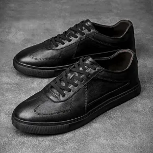 Men's Leather Versatile Casual Shoes