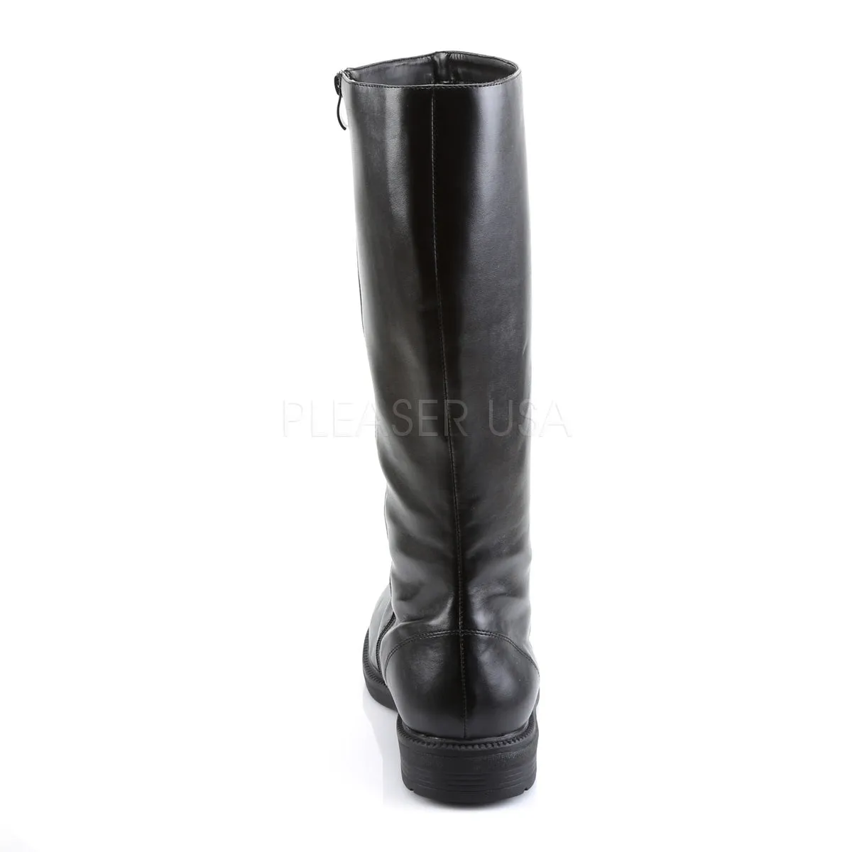 Military Officer Boots Black