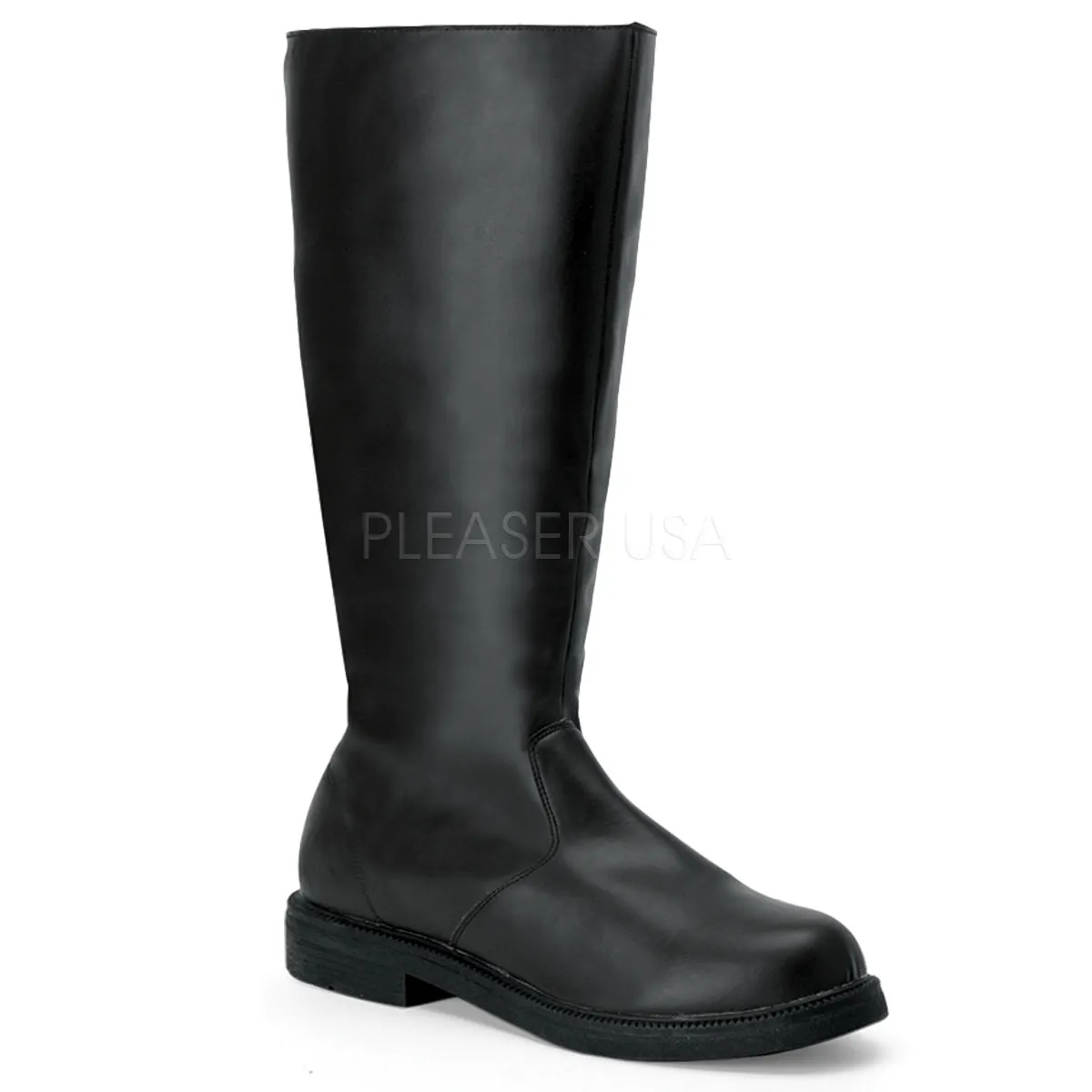 Military Officer Boots Black