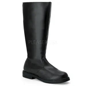 Military Officer Boots Black