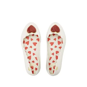 Mini Sophie Layne Flat Ballerinas For Girls White