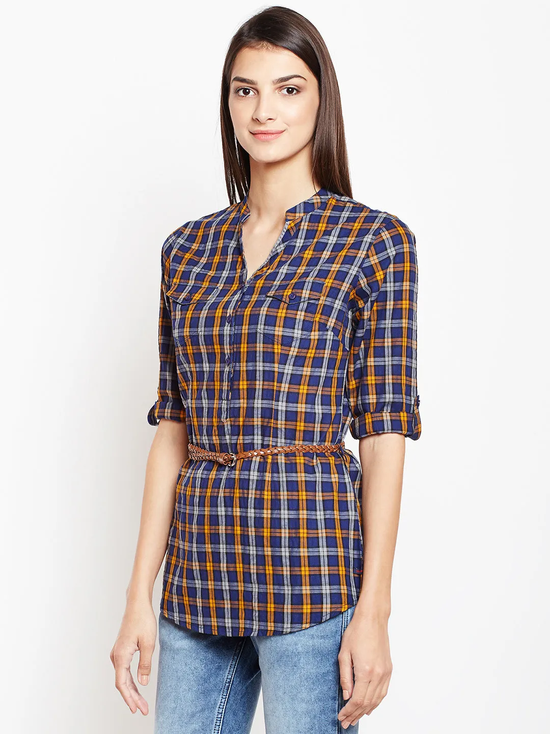 Multi Checked Shirt