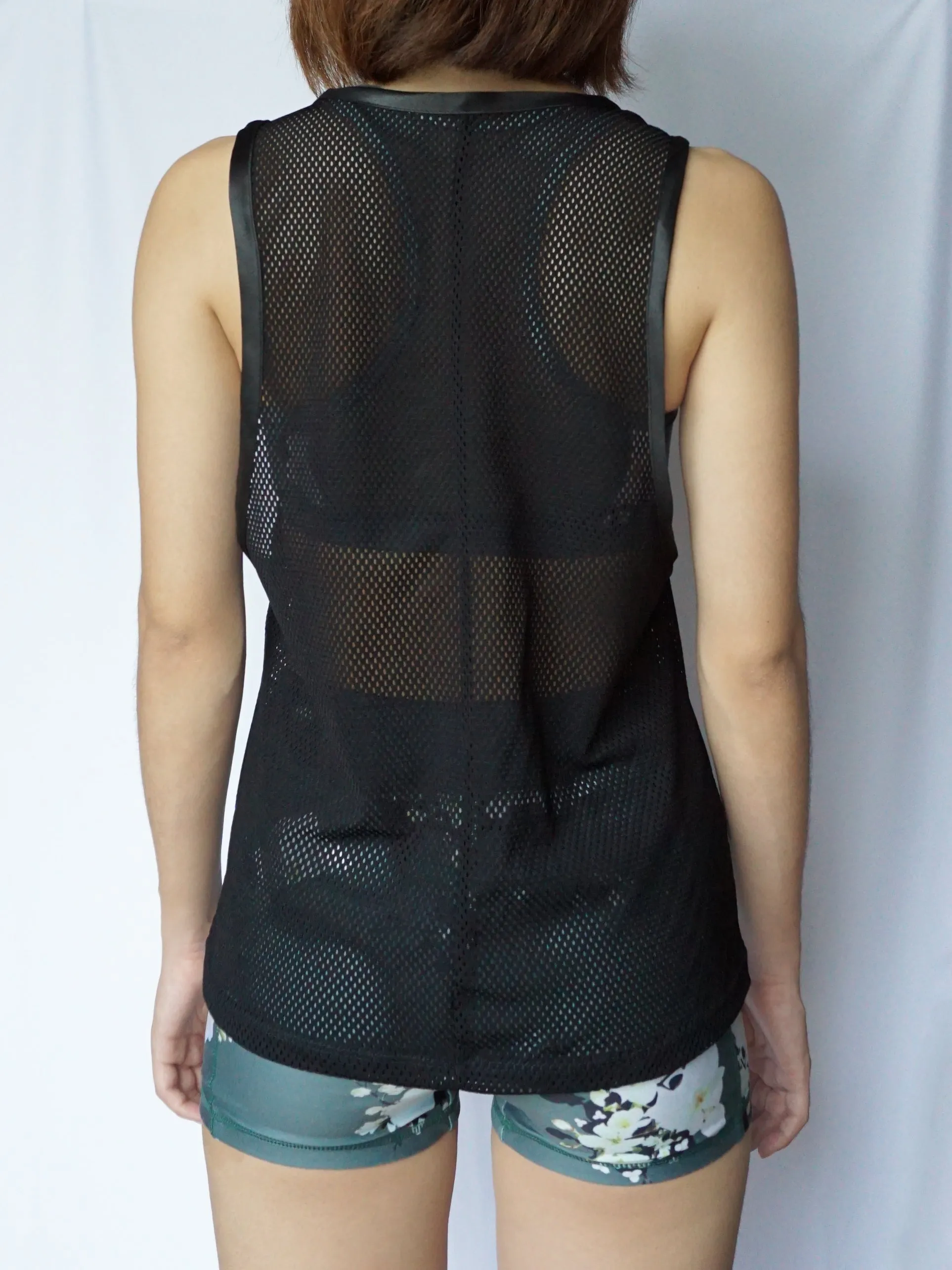 Noir Mesh Tank