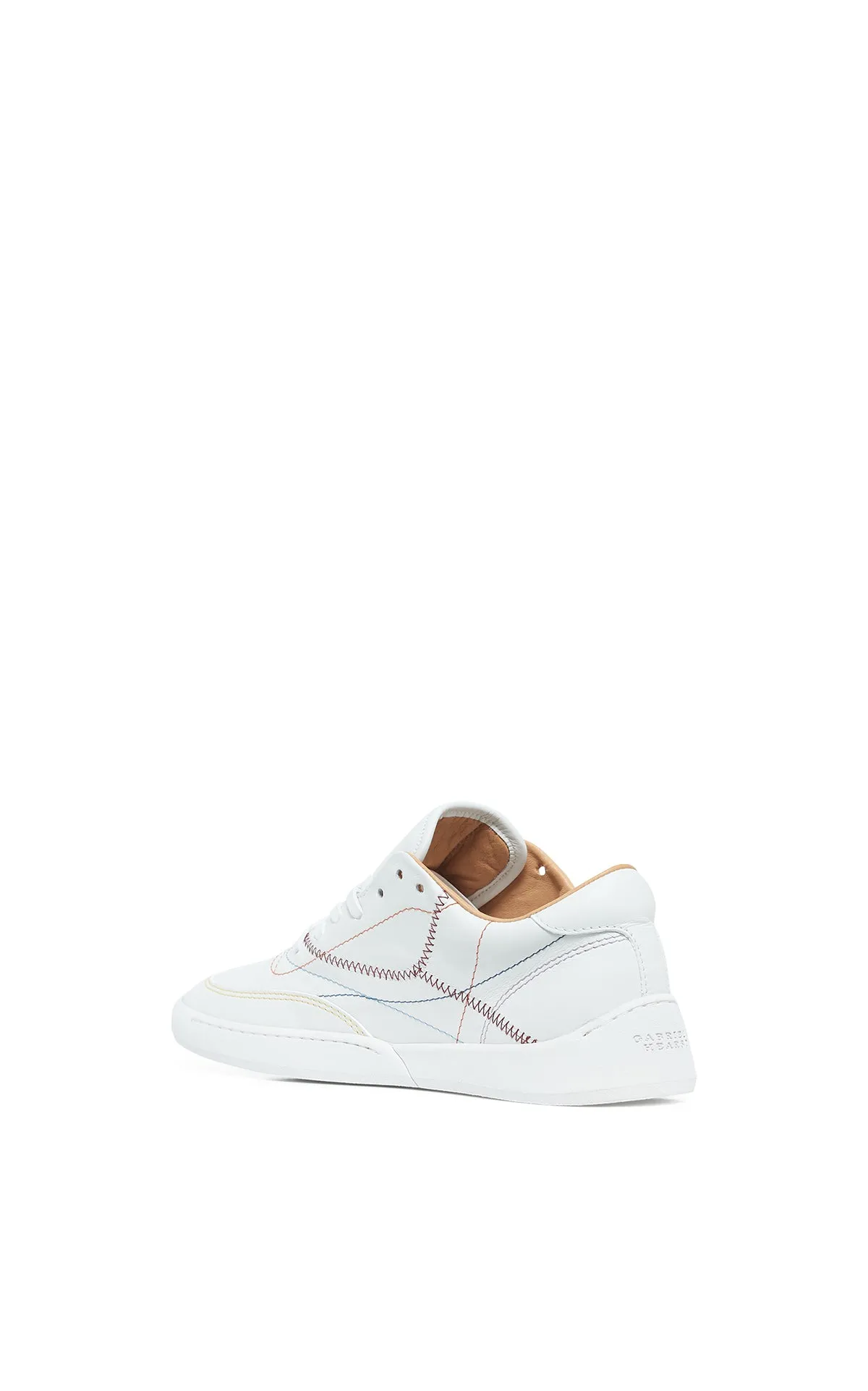 Ohio Slip-on Sneaker in White Leather