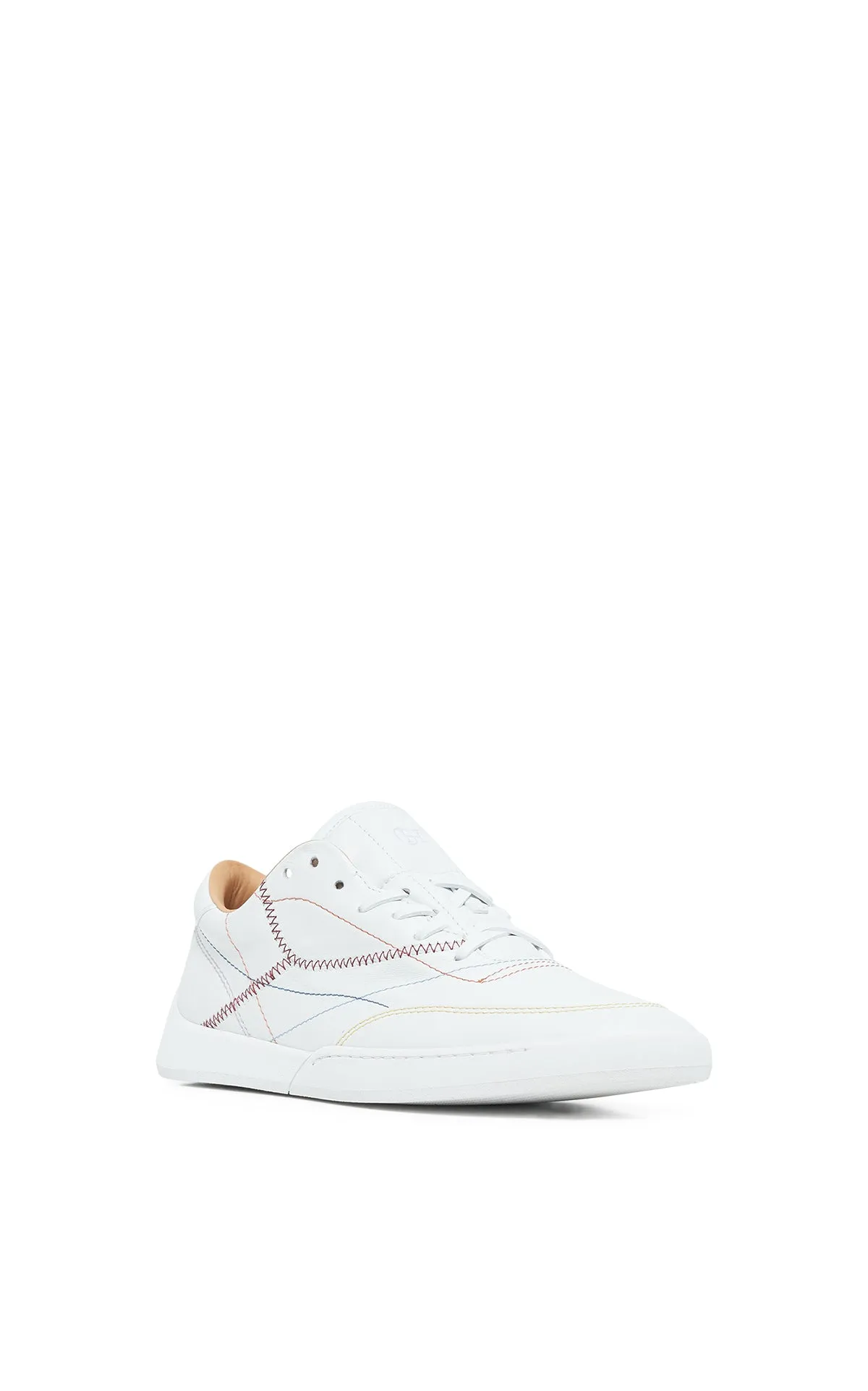 Ohio Slip-on Sneaker in White Leather