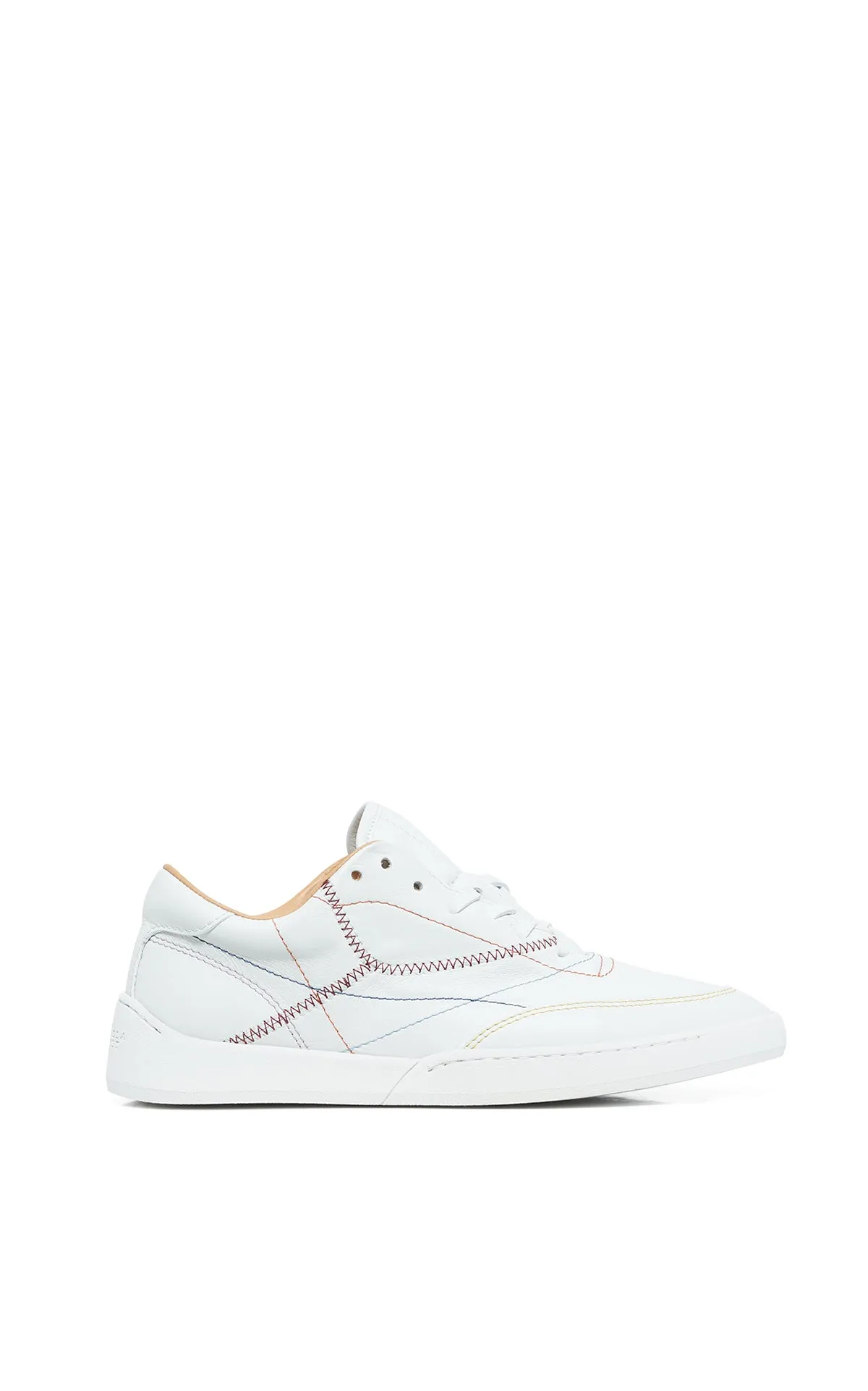 Ohio Slip-on Sneaker in White Leather