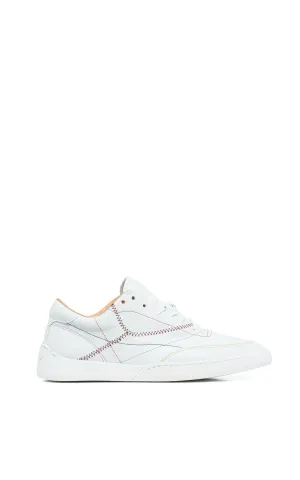Ohio Slip-on Sneaker in White Leather