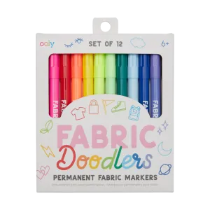 Ooly Fabric Markers Set of 12