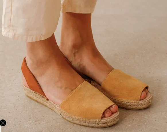 Open Toe Espadrilles - Indi & Cold