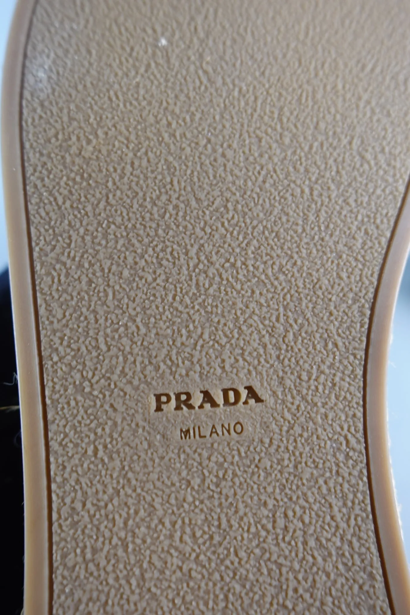 Open Toe Platform Espadrilles in Off White Size 40 (26.5cm)