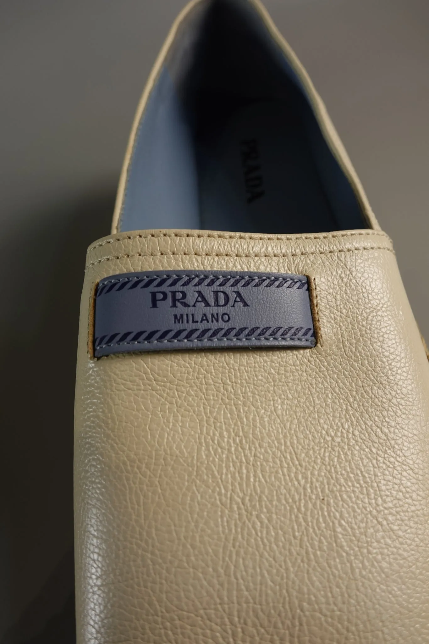 Open Toe Platform Espadrilles in Off White Size 40 (26.5cm)