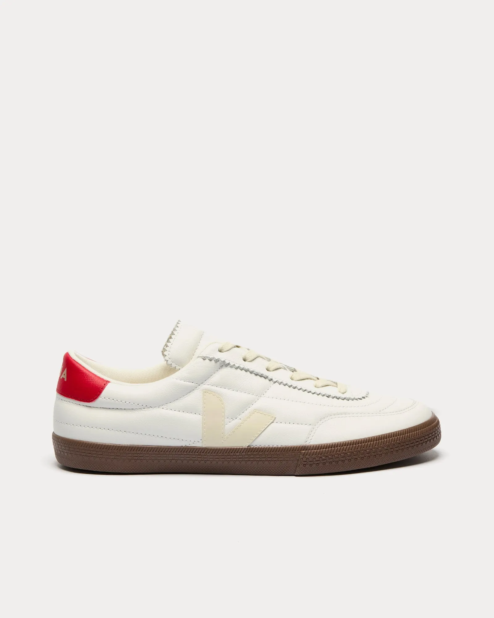 Panenka Leather White / Pierre / Pekin Bark Low Top Sneakers