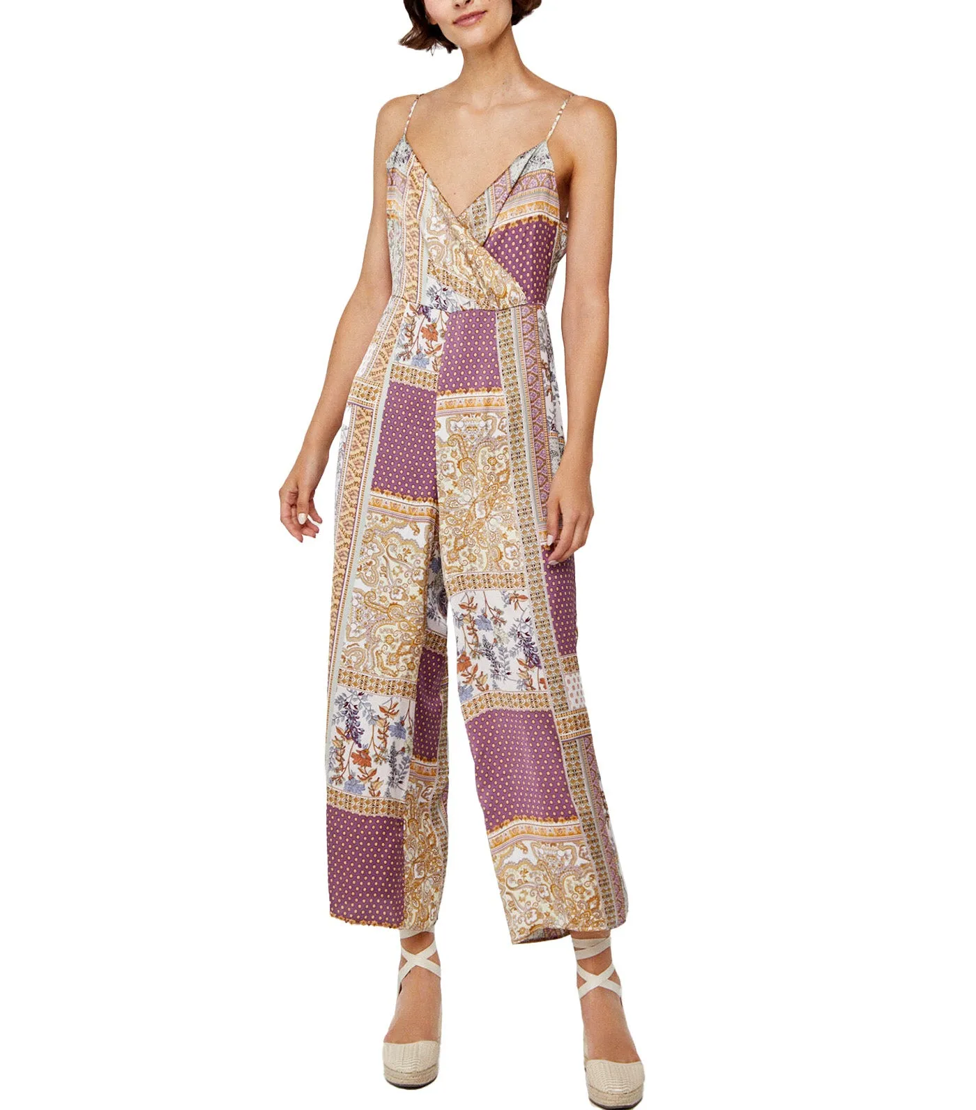 Printed Sustainable Fabric Jumpsuit Multicolored