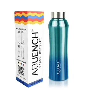 Rush Metallic Turquoise  Water Bottle