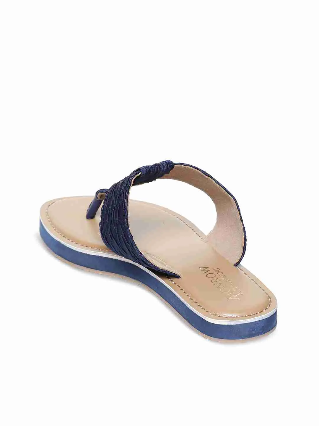 Sabrina Blue Flats