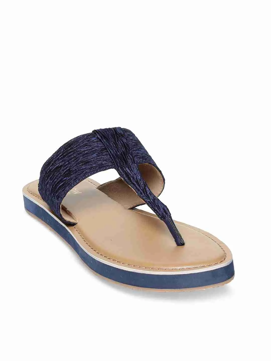 Sabrina Blue Flats