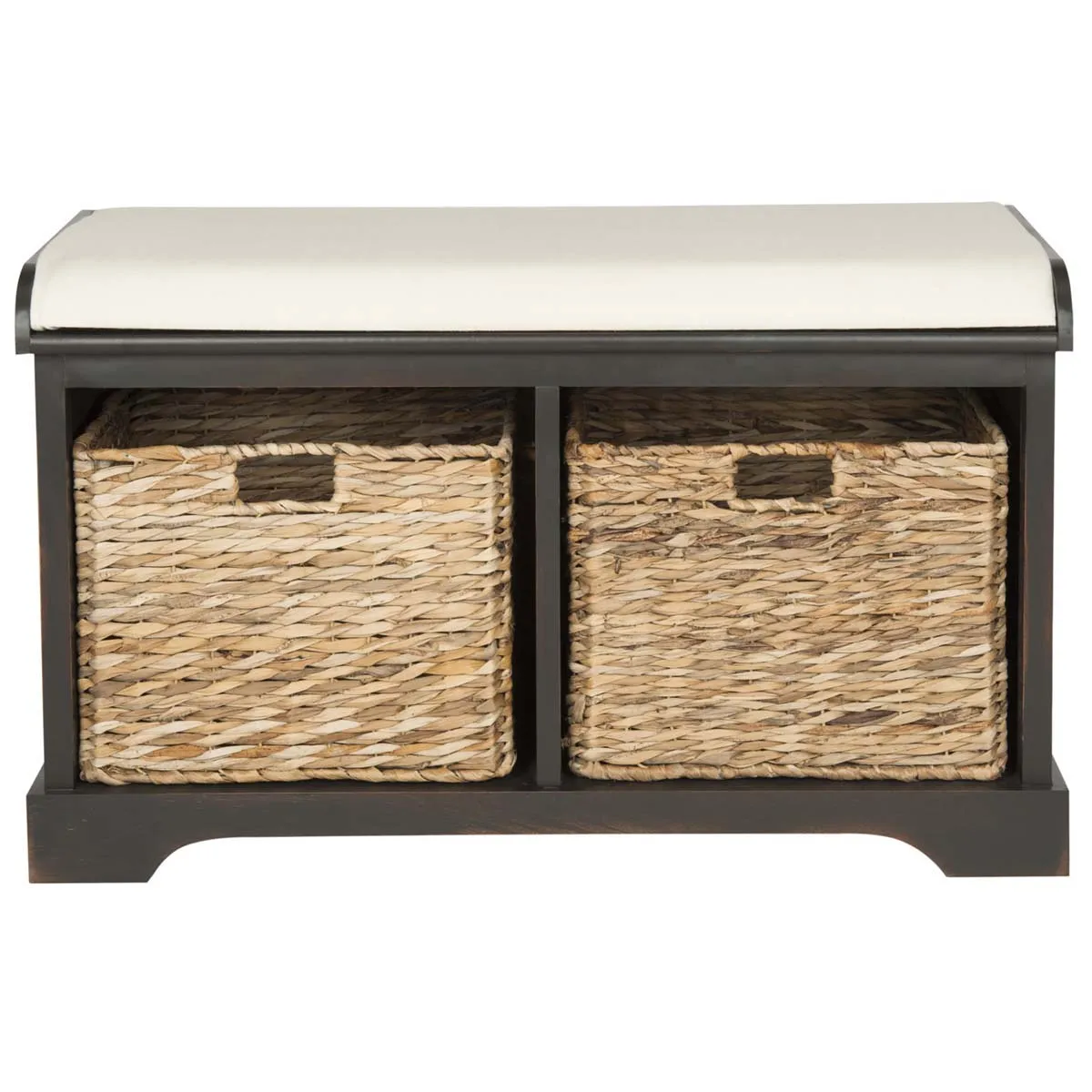 Safavieh Freddy Wicker Storage Bench , AMH5736