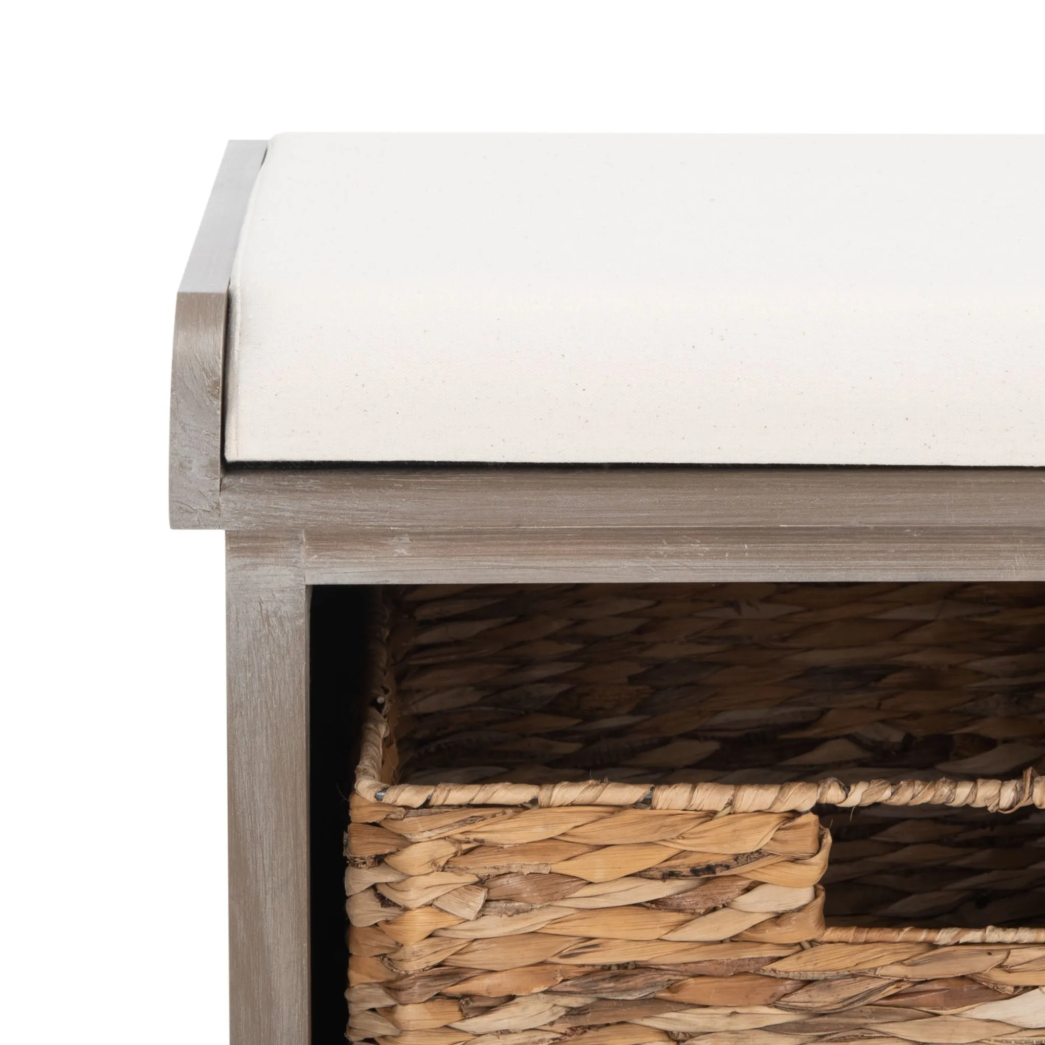 Safavieh Freddy Wicker Storage Bench , AMH5736
