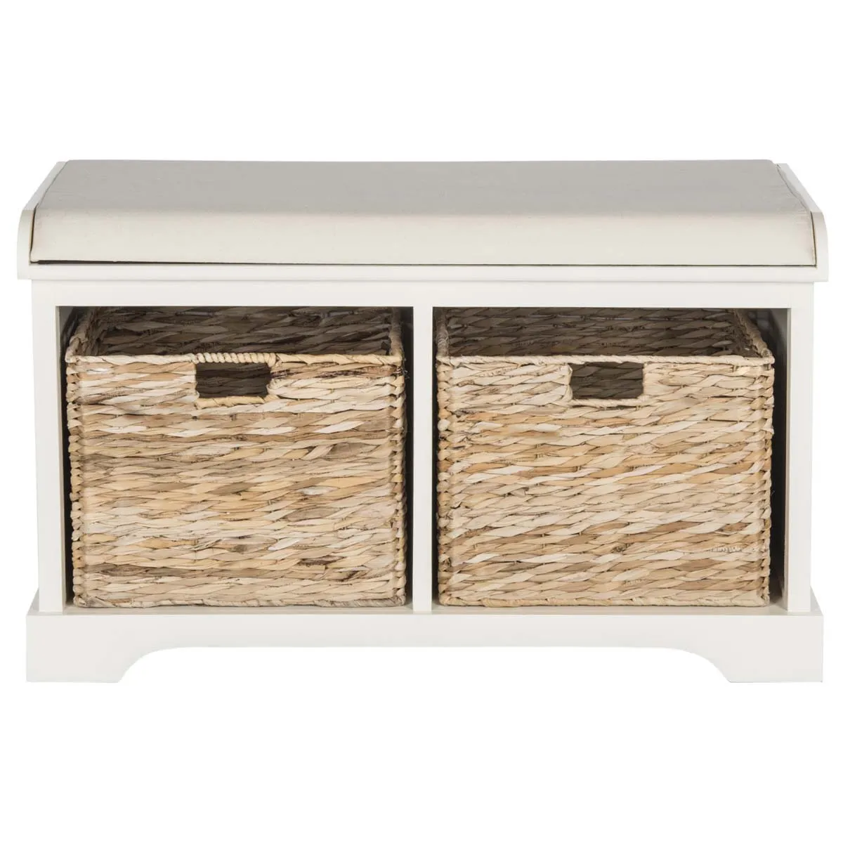 Safavieh Freddy Wicker Storage Bench , AMH5736