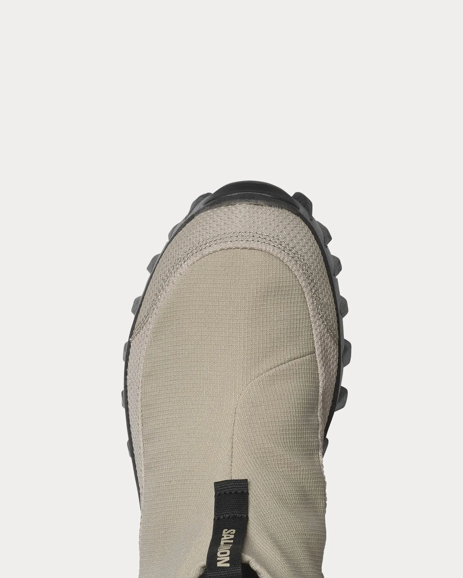 Snowclog Mid Feather Gray / Black Slip On Sneakers
