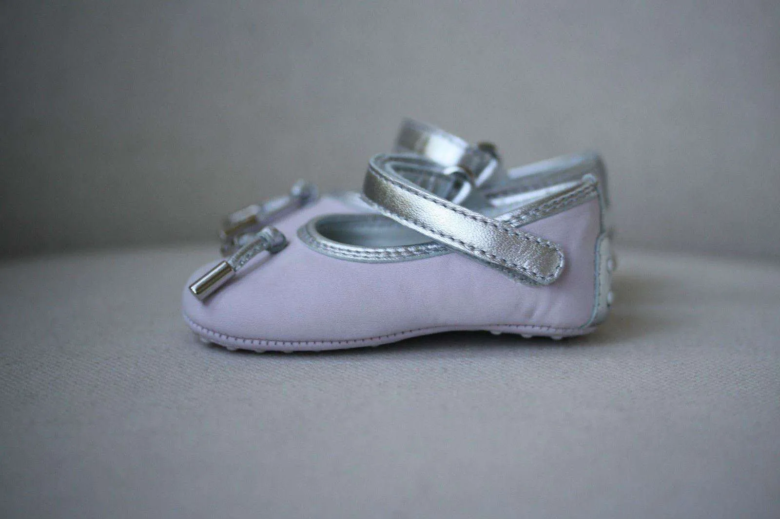 TODS BABY PINK SHOES EU 17 US 2 UK 1
