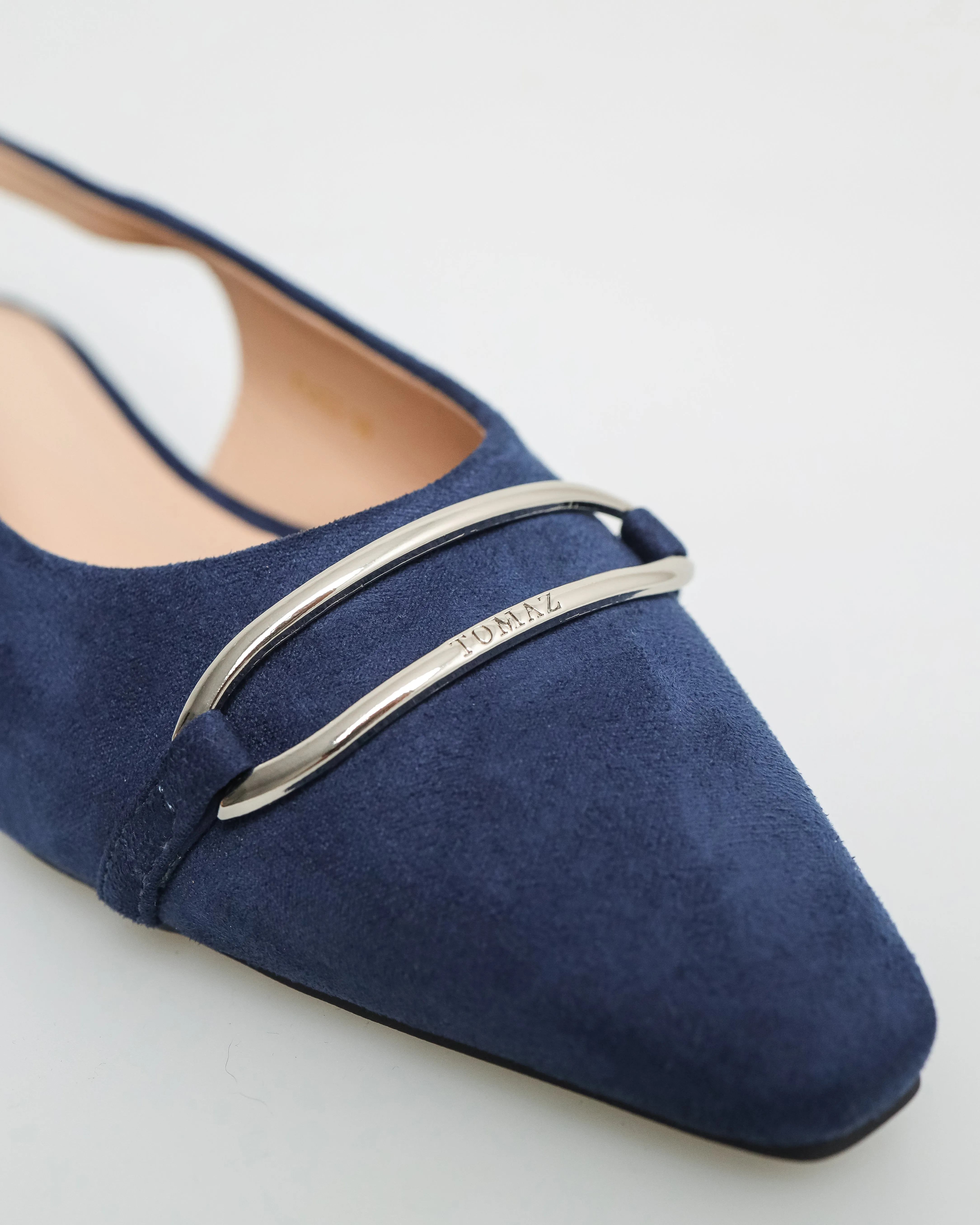 Tomaz FL025 Ladies Metal Bits Slingback