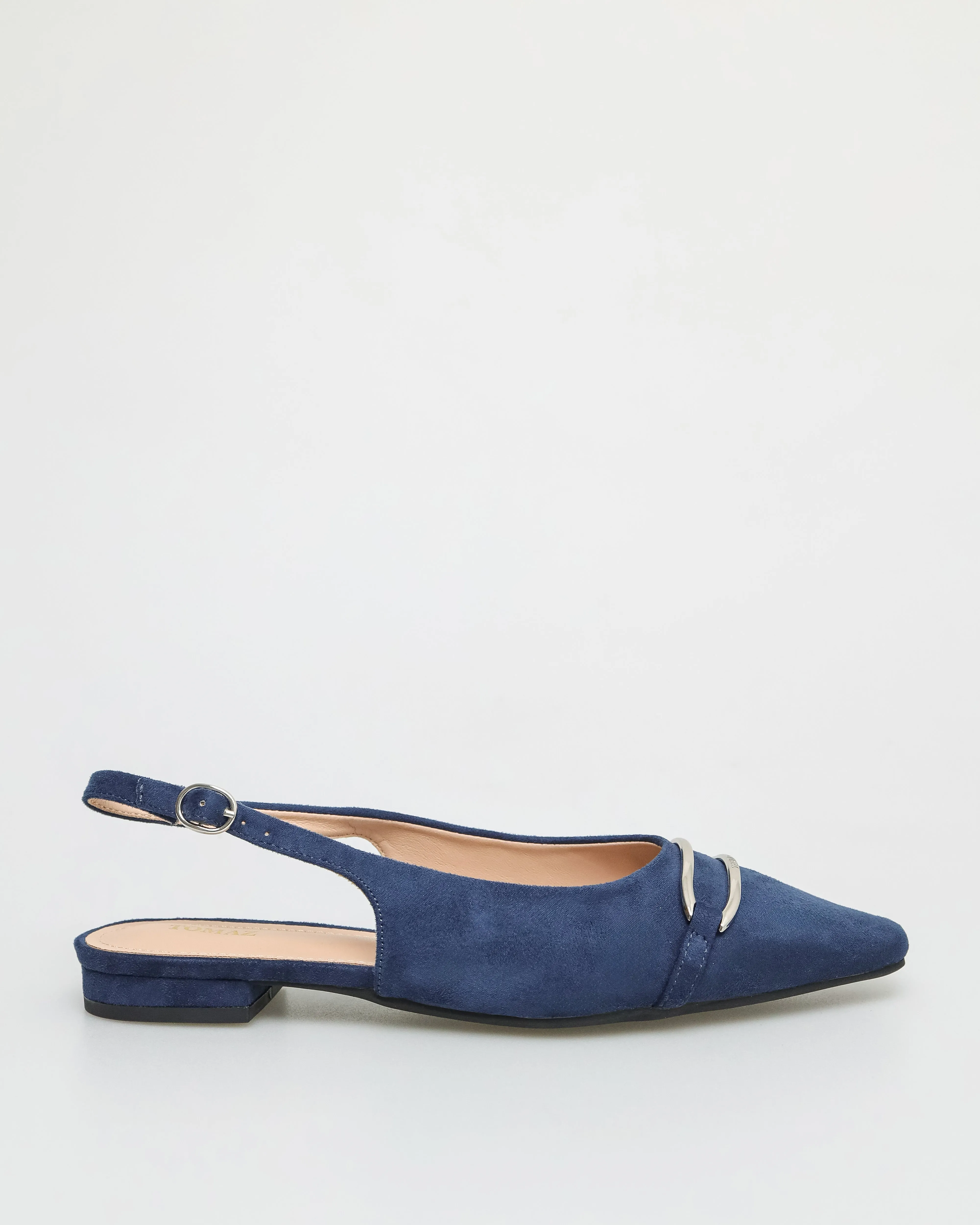 Tomaz FL025 Ladies Metal Bits Slingback
