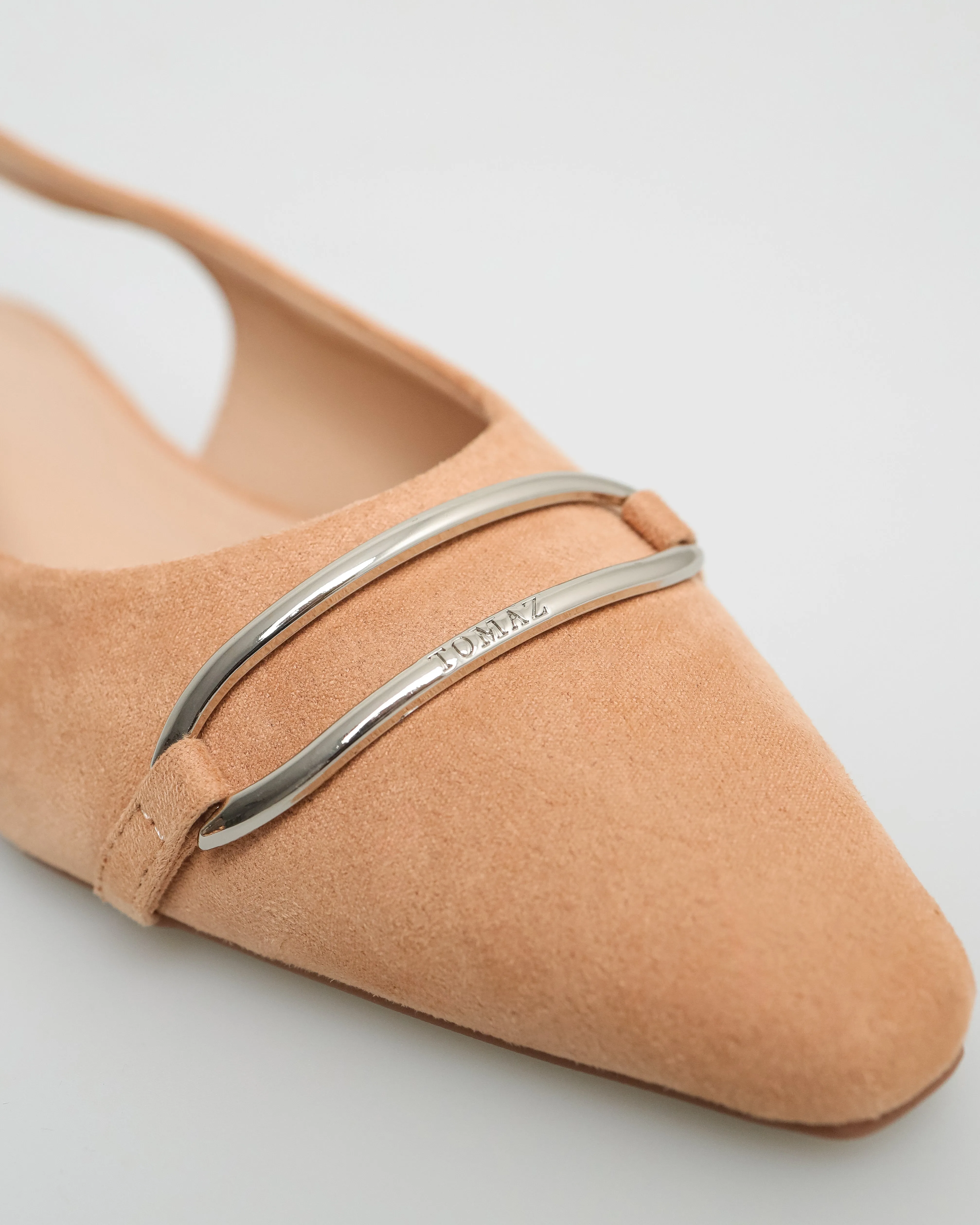 Tomaz FL025 Ladies Metal Bits Slingback