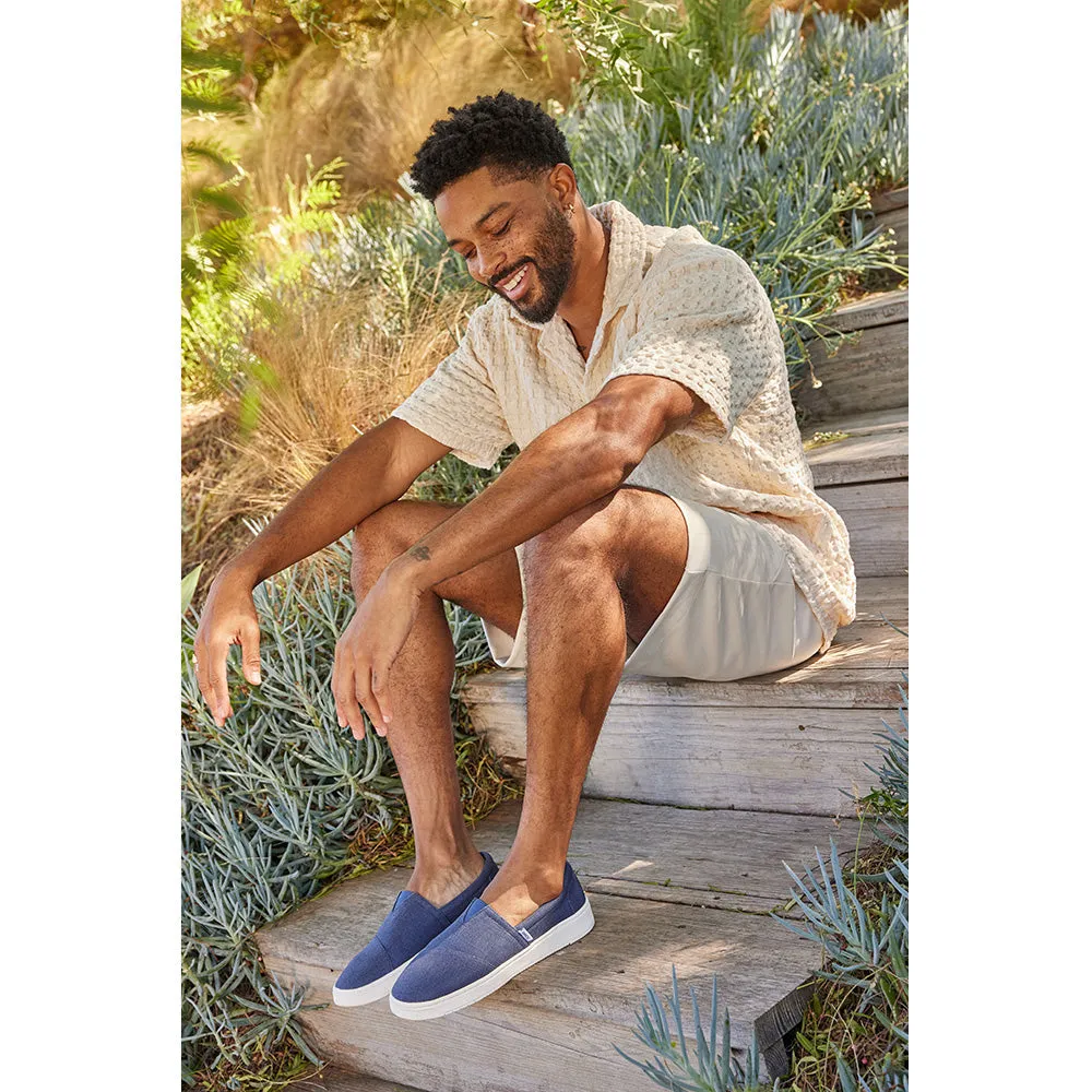 TOMS Men Travel Lite Alpargata Blue Heritage Shoes
