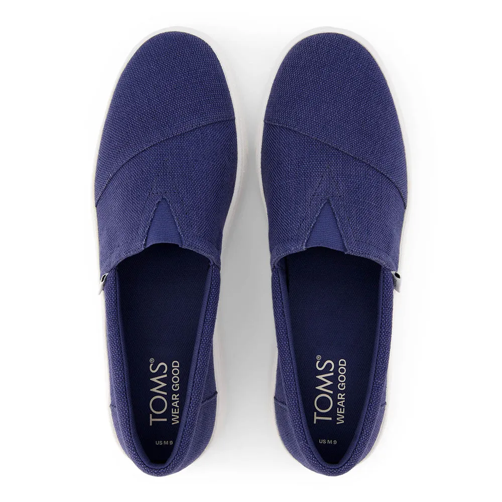 TOMS Men Travel Lite Alpargata Blue Heritage Shoes