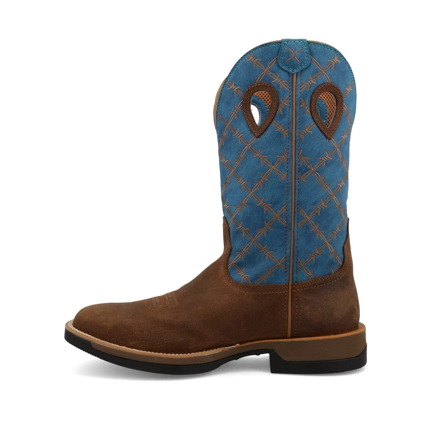 Twisted X Men's Brunette & Fjord Blue Tech X Western Boot MXW0012
