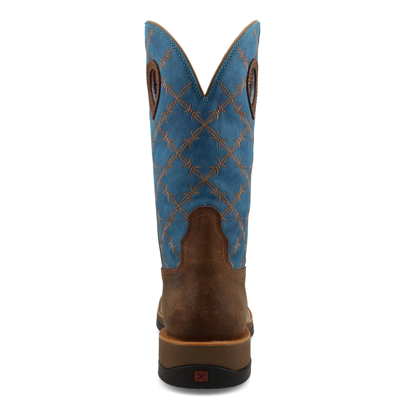 Twisted X Men's Brunette & Fjord Blue Tech X Western Boot MXW0012