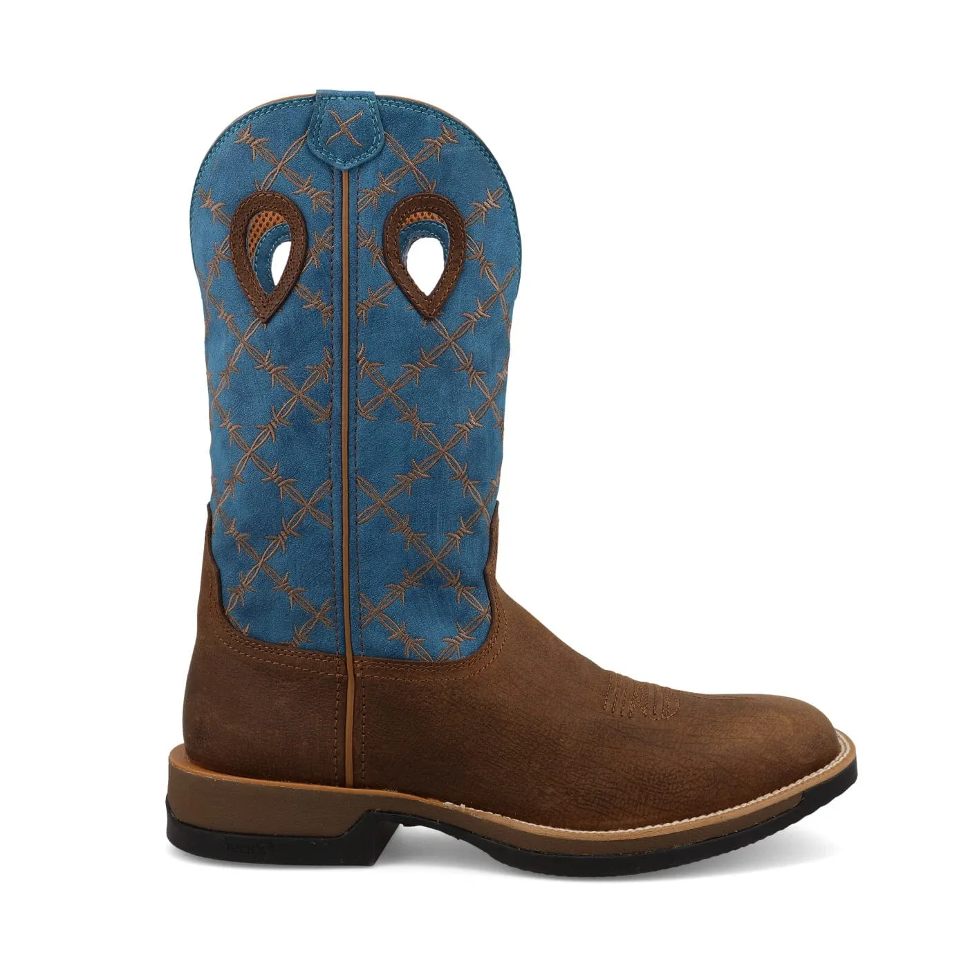 Twisted X Men's Brunette & Fjord Blue Tech X Western Boot MXW0012