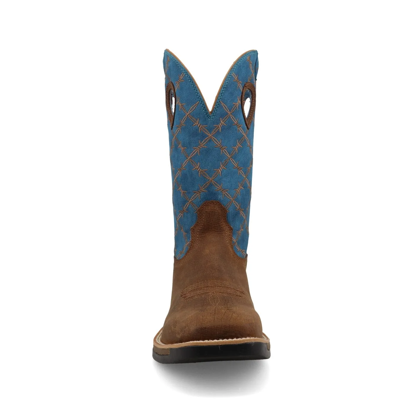 Twisted X Men's Brunette & Fjord Blue Tech X Western Boot MXW0012