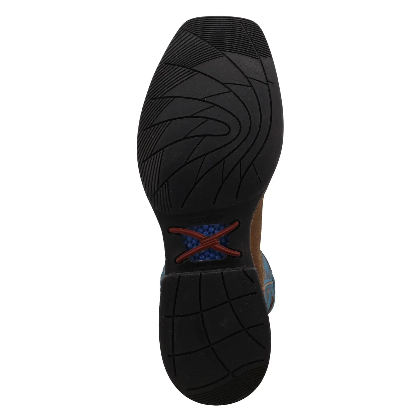 Twisted X Men's Brunette & Fjord Blue Tech X Western Boot MXW0012